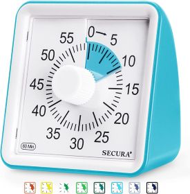 60-Minute Visual Timer; Classroom Classroom Timer; Countdown Timer for Kids and Adults; Time Management Tool for Teaching (Blue & Blue) 60-Minute Visual Timer; Classroom Classroom Timer; Countdown Timer for Kids and Adults; Time Management Tool for Teaching (Blue & Blue)